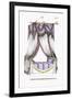 French Empire Bed No. 5-null-Framed Art Print