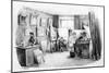 French Engraver at Work-Victor Adam-Mounted Art Print