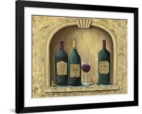 French Estate Wine Collection-Marilyn Dunlap-Framed Art Print