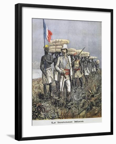 French Explorer Antoine Mizon-null-Framed Giclee Print