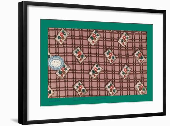 French Fabrics, 1800-50-null-Framed Giclee Print