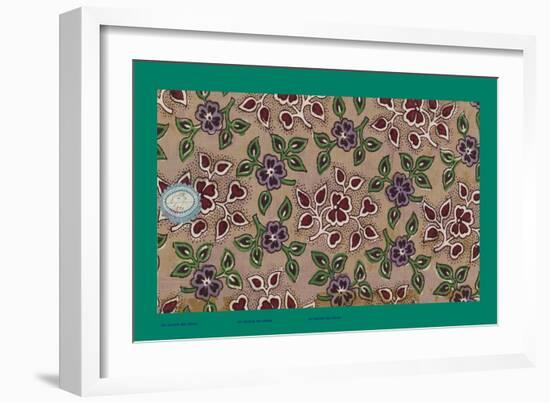 French Fabrics, 1800-50-null-Framed Giclee Print