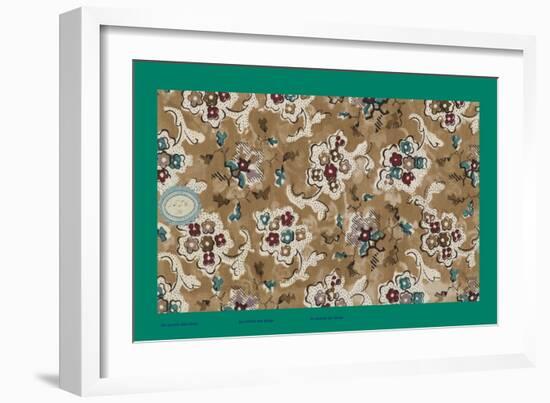 French Fabrics, 1800-50-null-Framed Giclee Print