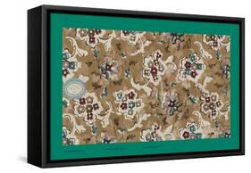 French Fabrics, 1800-50-null-Framed Stretched Canvas