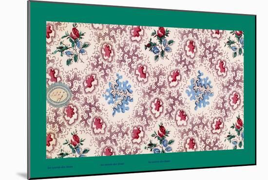 French Fabrics, 1800-50-null-Mounted Giclee Print