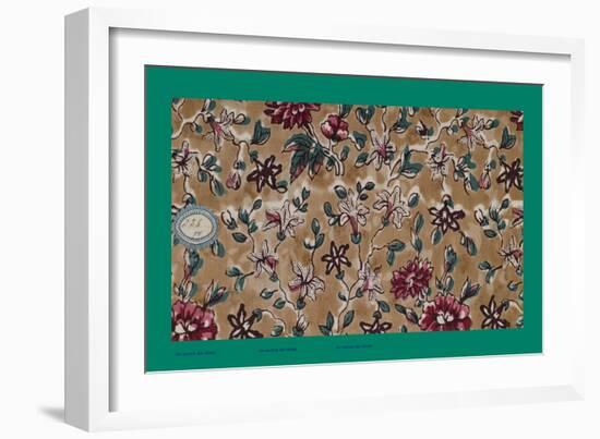 French Fabrics, 1800-50-null-Framed Giclee Print