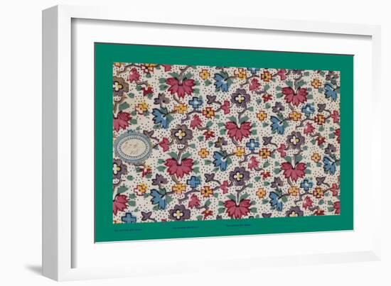 French Fabrics, 1800-50-null-Framed Giclee Print