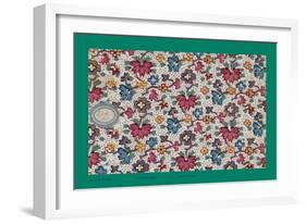 French Fabrics, 1800-50-null-Framed Giclee Print