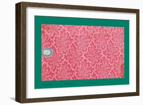 French Fabrics, 1800-50-null-Framed Giclee Print