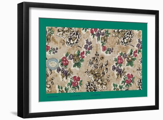 French Fabrics, 1800-50-null-Framed Giclee Print