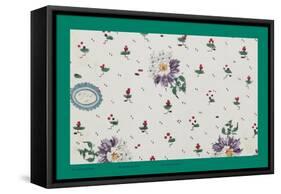 French Fabrics, 1800-50-null-Framed Stretched Canvas