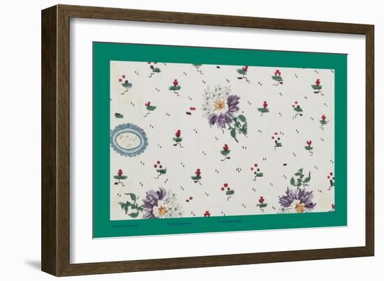 French Fabrics, 1800-50-null-Framed Giclee Print