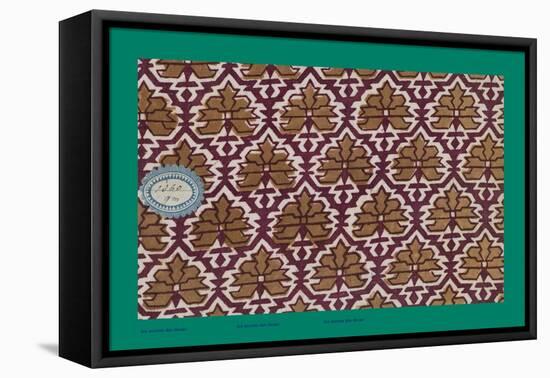 French Fabrics, 1800-50-null-Framed Stretched Canvas