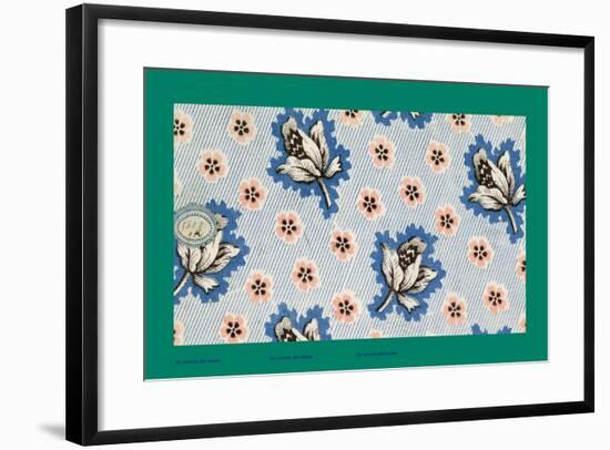 French Fabrics, 1800-50-null-Framed Giclee Print