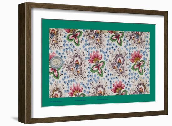 French Fabrics, 1800-50-null-Framed Giclee Print