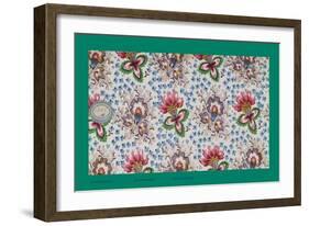 French Fabrics, 1800-50-null-Framed Giclee Print