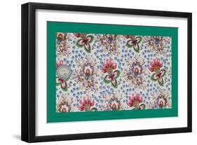 French Fabrics, 1800-50-null-Framed Giclee Print