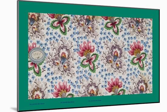 French Fabrics, 1800-50-null-Mounted Giclee Print