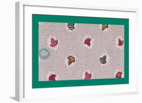 French Fabrics, 1800-50-null-Framed Giclee Print