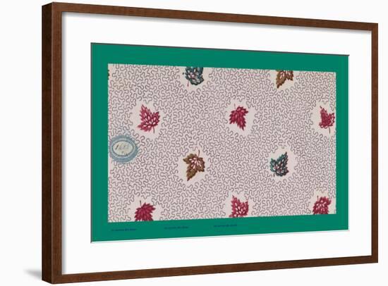 French Fabrics, 1800-50-null-Framed Giclee Print