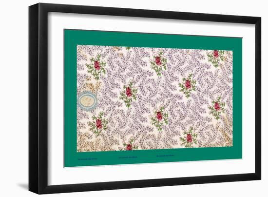 French Fabrics, 1800-50-null-Framed Giclee Print