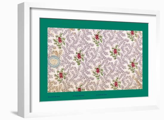 French Fabrics, 1800-50-null-Framed Giclee Print