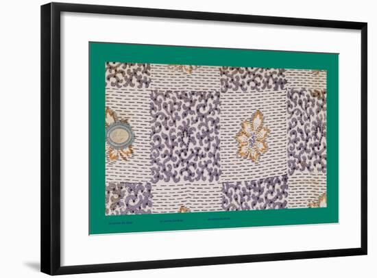 French Fabrics, 1800-50-null-Framed Giclee Print