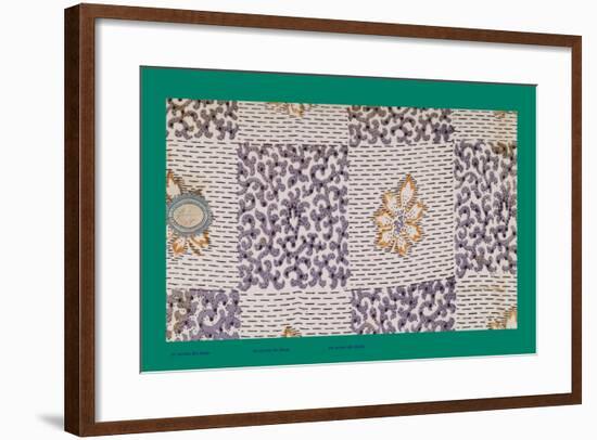 French Fabrics, 1800-50-null-Framed Giclee Print