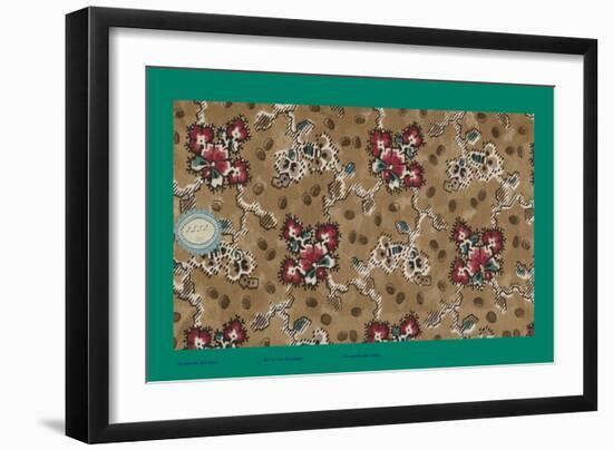 French Fabrics, 1800-50-null-Framed Giclee Print