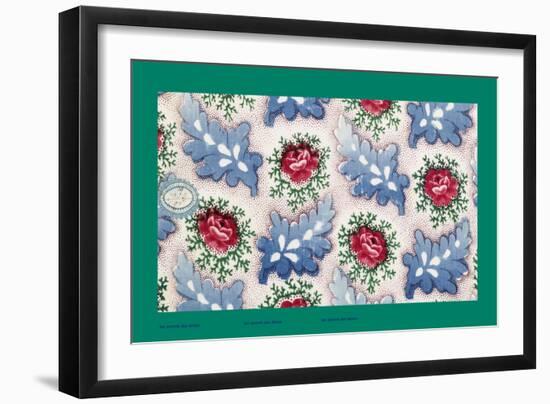 French Fabrics, 1800-50-null-Framed Giclee Print