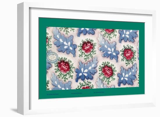 French Fabrics, 1800-50-null-Framed Giclee Print