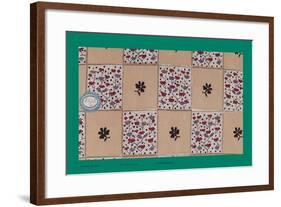 French Fabrics, 1800-50-null-Framed Giclee Print