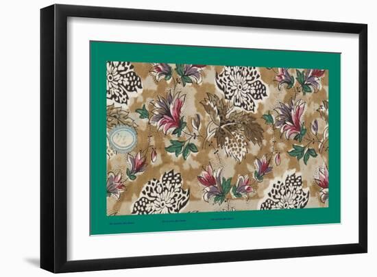 French Fabrics, 1800-50-null-Framed Giclee Print