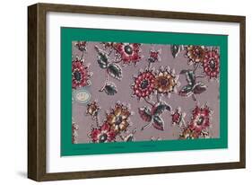 French Fabrics, 1800-50-null-Framed Giclee Print