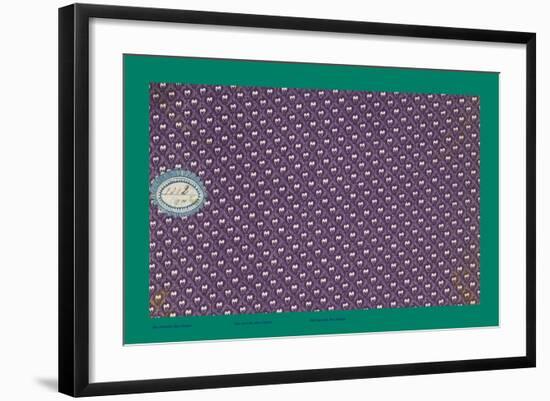 French Fabrics, 1800-50-null-Framed Giclee Print