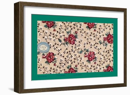 French Fabrics, 1800-50-null-Framed Giclee Print