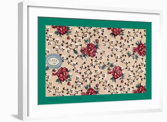 French Fabrics, 1800-50-null-Framed Giclee Print