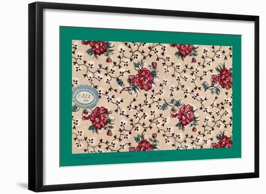 French Fabrics, 1800-50-null-Framed Giclee Print