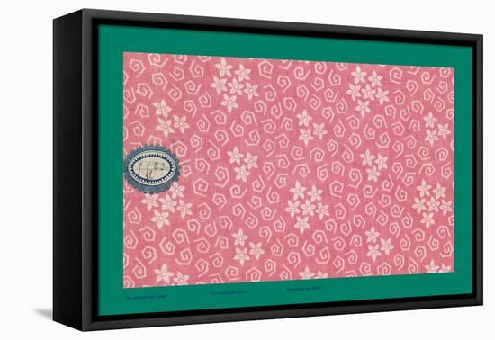 French Fabrics, 1800-50-null-Framed Stretched Canvas