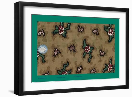 French Fabrics, 1800-50-null-Framed Giclee Print