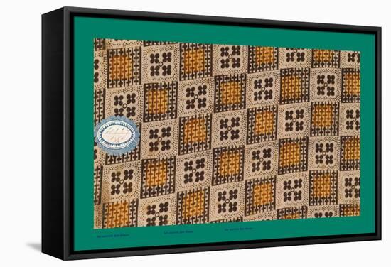 French Fabrics, 1800-50-null-Framed Stretched Canvas