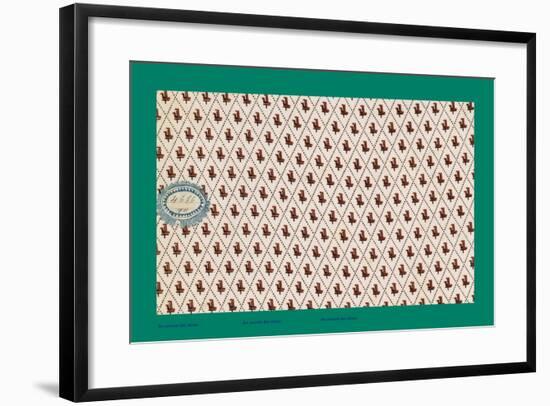 French Fabrics, 1800-50-null-Framed Giclee Print