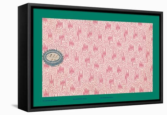 French Fabrics, 1800-50-null-Framed Stretched Canvas