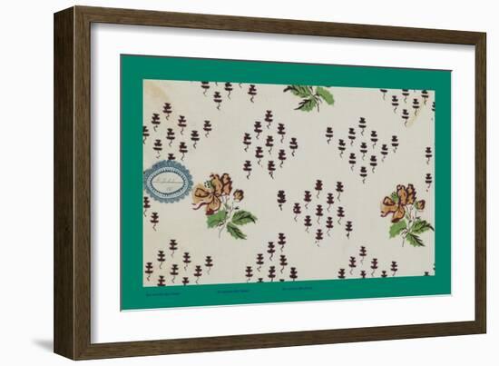 French Fabrics, 1800-50-null-Framed Giclee Print