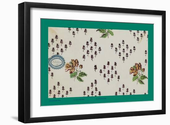 French Fabrics, 1800-50-null-Framed Giclee Print