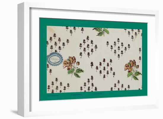 French Fabrics, 1800-50-null-Framed Giclee Print