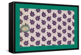 French Fabrics, 1800-50-null-Framed Stretched Canvas