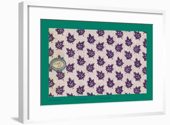 French Fabrics, 1800-50-null-Framed Giclee Print