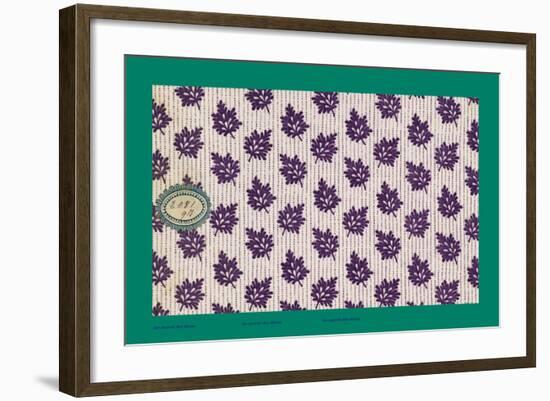 French Fabrics, 1800-50-null-Framed Giclee Print