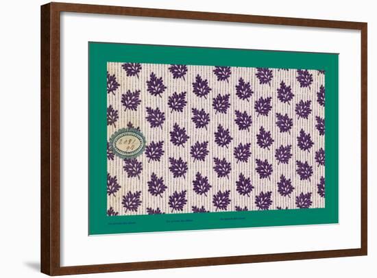 French Fabrics, 1800-50-null-Framed Giclee Print